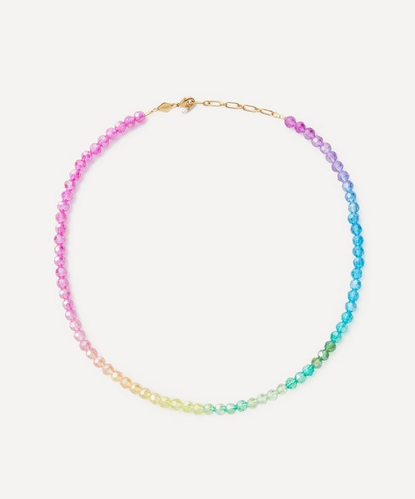 ANNI LU - 18ct Gold-Plated Tropicana Seaside Shimmer Necklace image number null