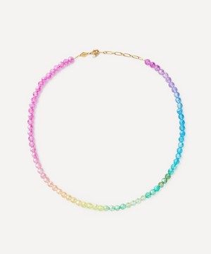 ANNI LU - 18ct Gold-Plated Tropicana Seaside Shimmer Necklace image number 0