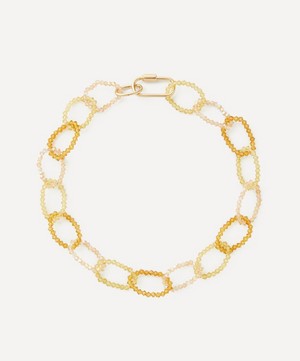 ANNI LU - 18ct Gold-Plated Tropicana Bling A Ling Necklace image number 0