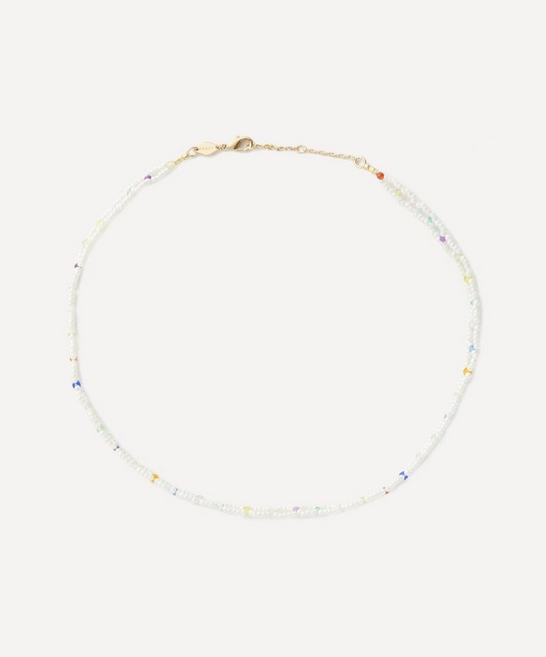 ANNI LU - 18ct Gold-Plated Tropicana White Nights Necklace image number null