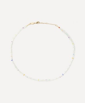 ANNI LU - 18ct Gold-Plated Tropicana White Nights Necklace image number 0