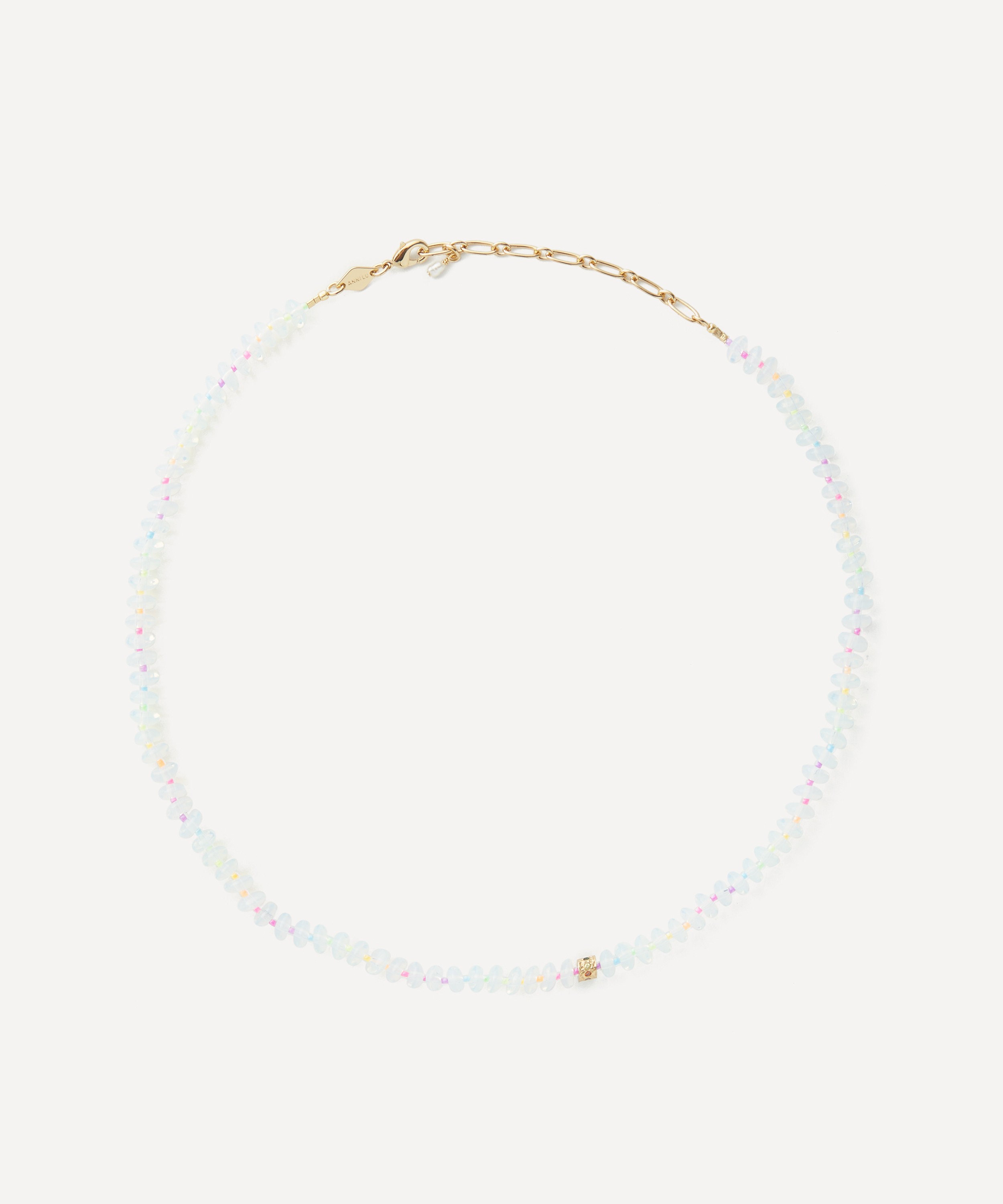 ANNI LU - 18ct Gold-Plated Tropicana Ice Ice Necklace image number null