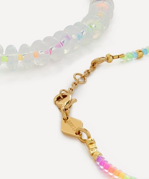 ANNI LU - 18ct Gold-Plated Neon Rainbow and Ice Ice Bracelet Set of Two image number 2
