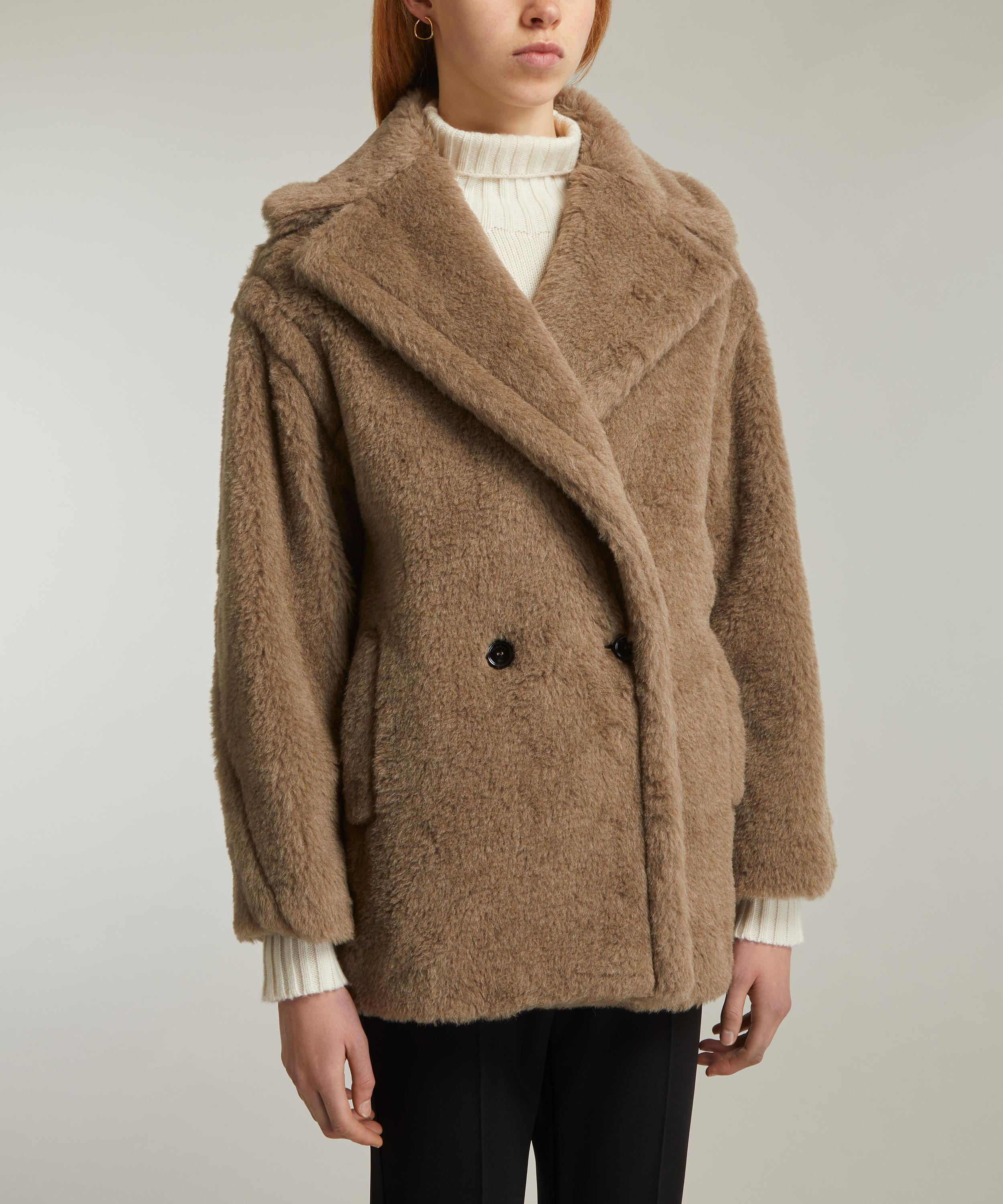 Max mara outlet teddy coat short