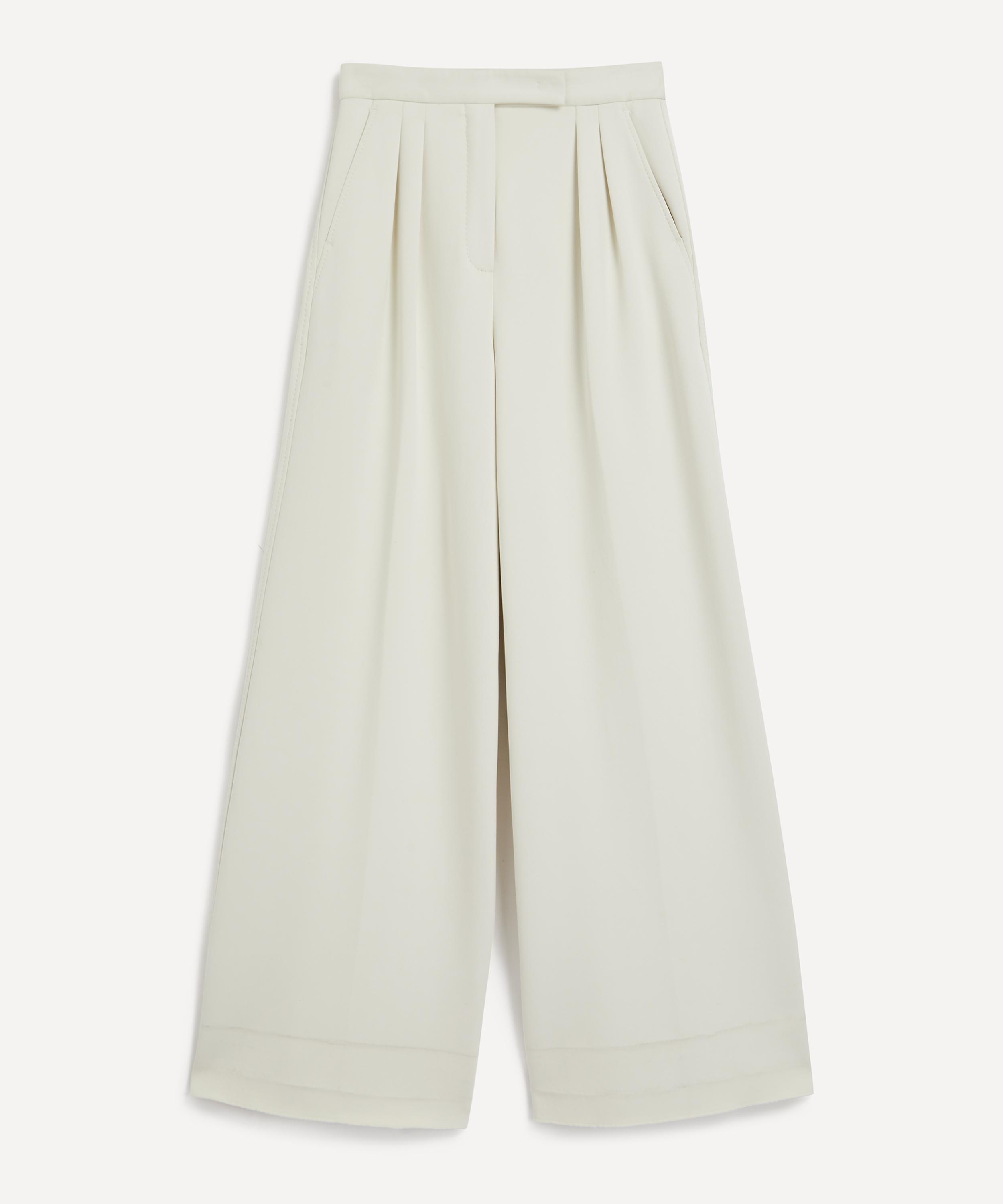 Flared Jersey Trousers