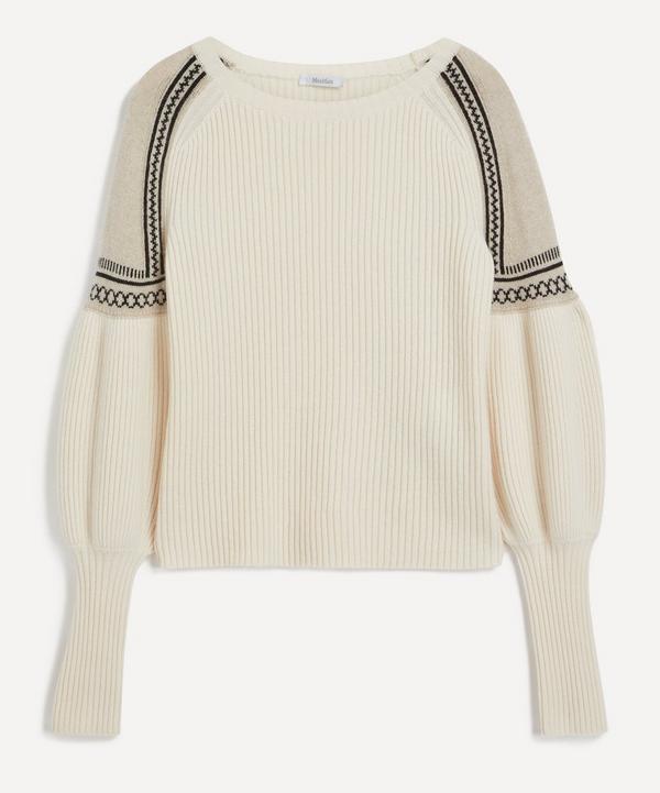 Max Mara Cosetta Wool and Cashmere Blend Jumper | Liberty Max Mara Cosetta Wool and Cashmere Blend Jumper | Liberty