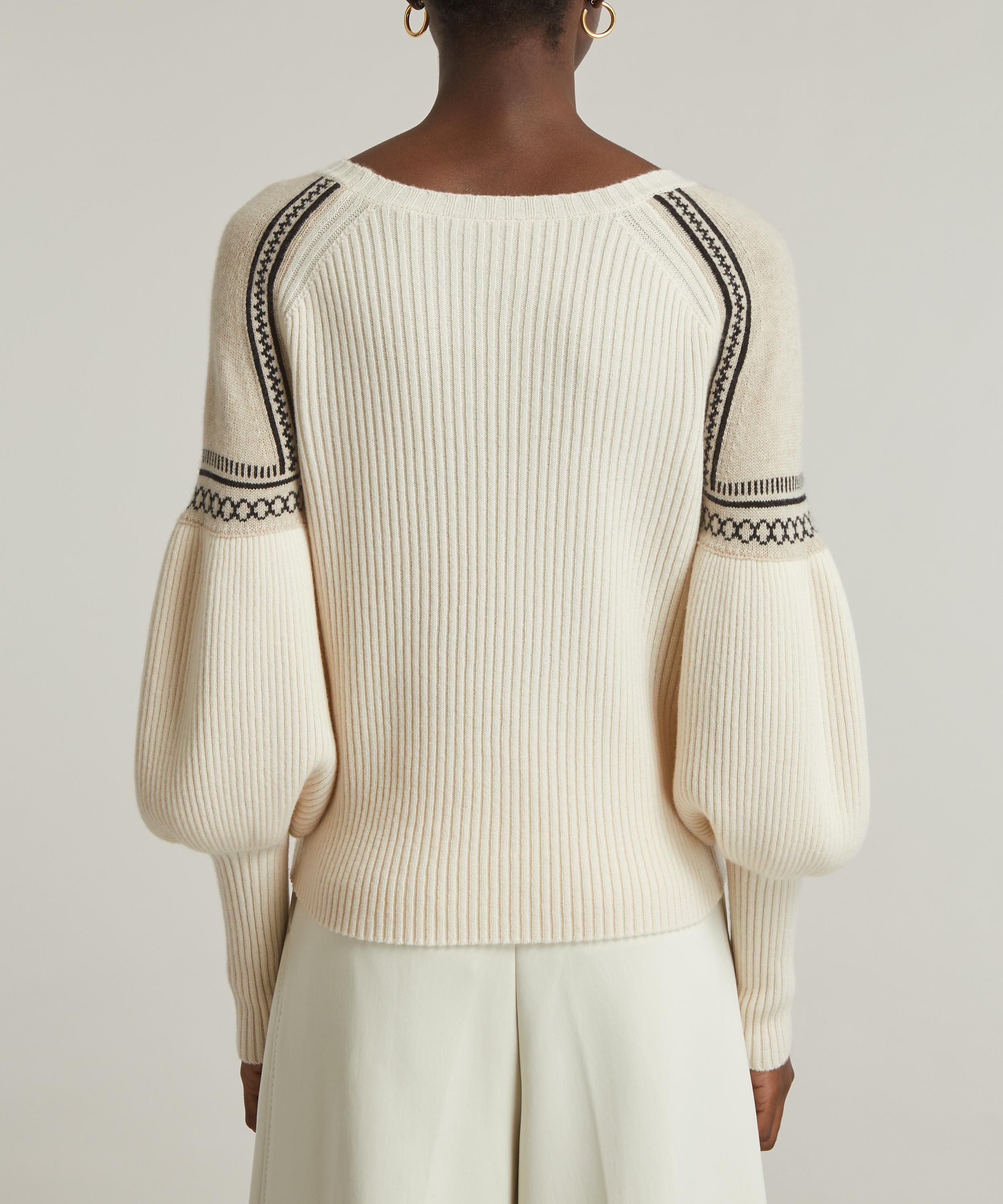 Max Mara - Cosetta Wool and Cashmere Blend Jumper image number 3