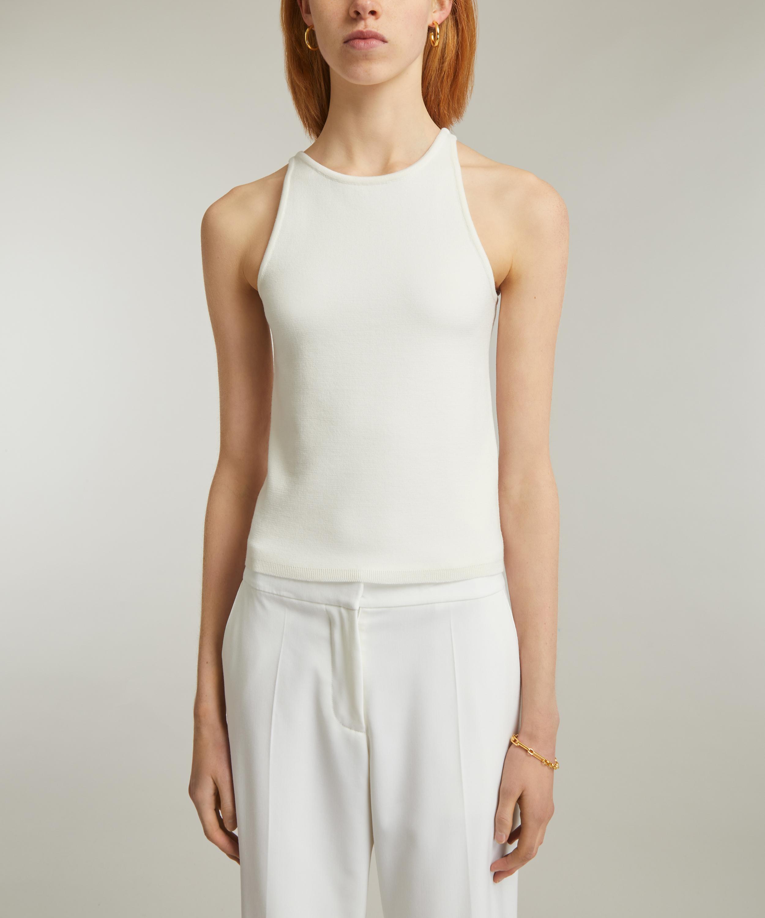 Max Mara Alfeo Halter-Neck Tank-Top | Liberty