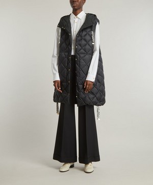 Max Mara - Sisoft Hooded Puffer Vest image number 1