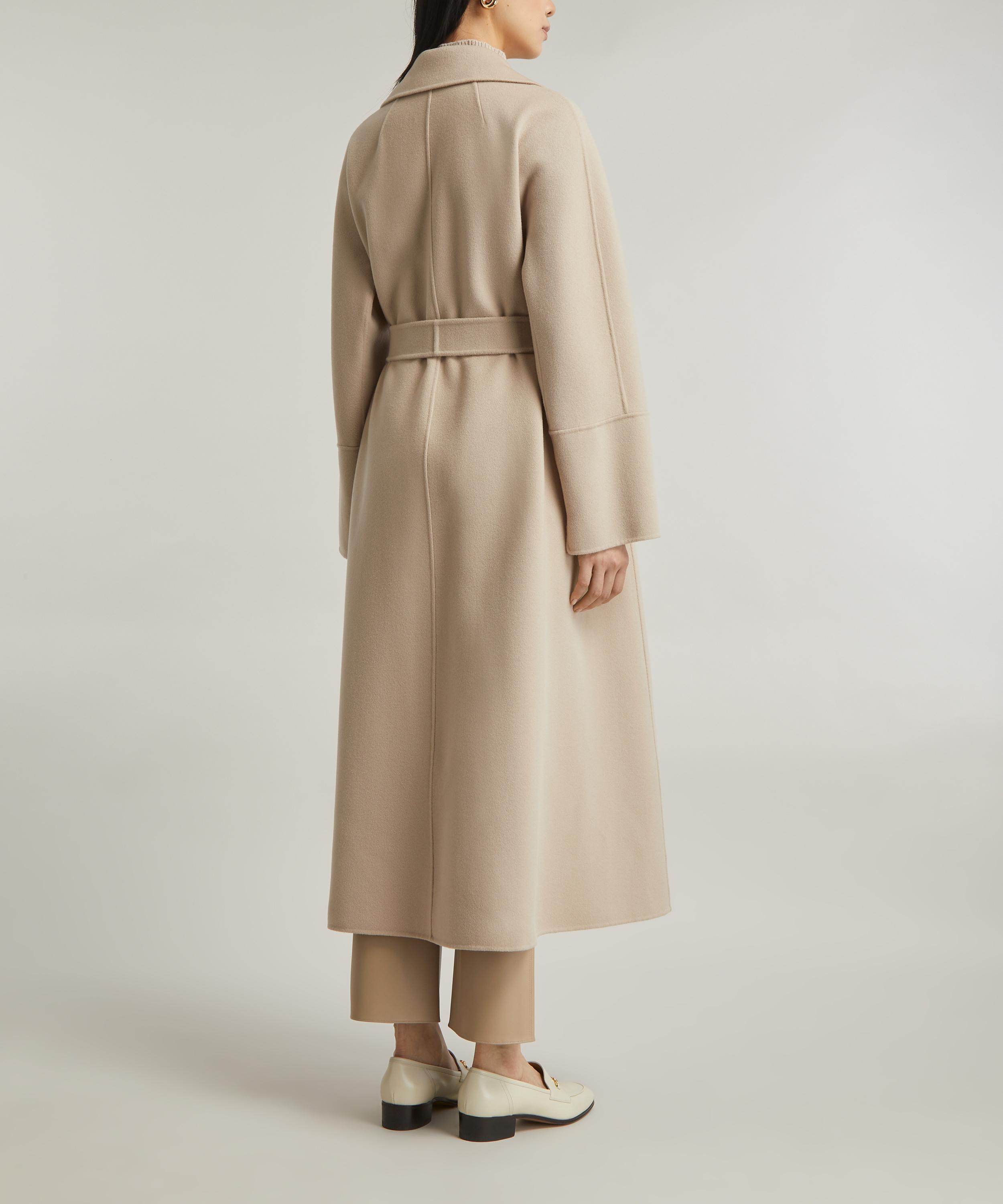 S Max Mara - Elsa Belted Long-Sleeved Coat image number 3