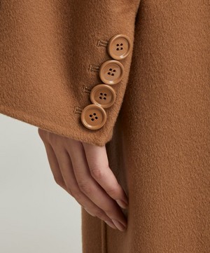 S Max Mara - Eric Belted Wool Coat image number 4