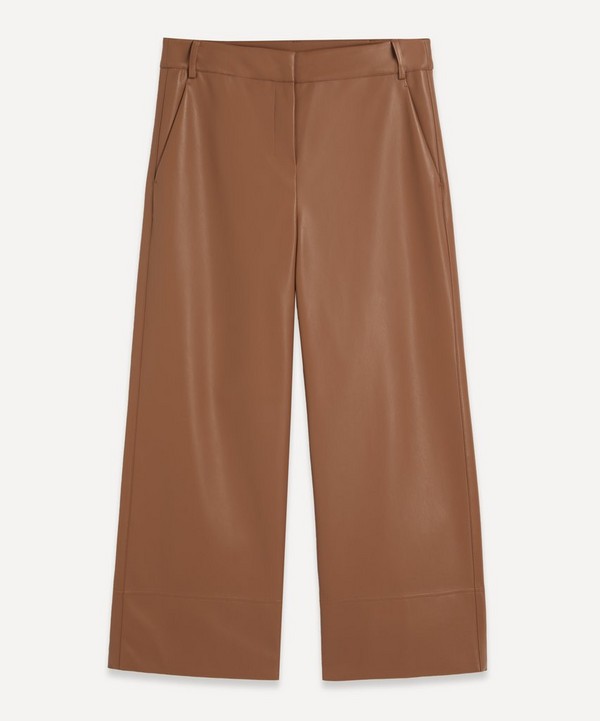 S Max Mara - Soprano Leather Trousers image number null