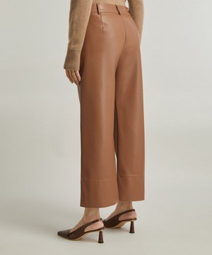 S Max Mara - Soprano Leather Trousers image number 3