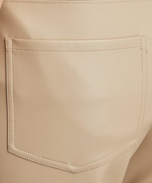 S Max Mara - Sublime Coated-Look Jersey Trousers image number 4