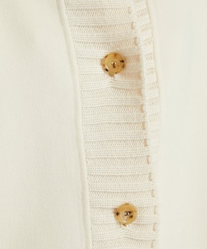 Max Mara - Alcazar Long Wool and Cashmere Cardigan image number 4