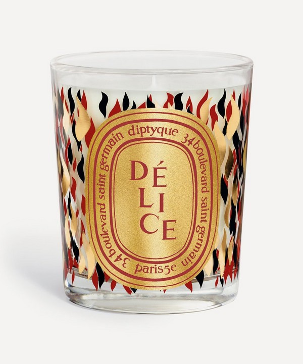 Diptyque - Délice Limited Edition Scented Candle with Lid 190g image number null