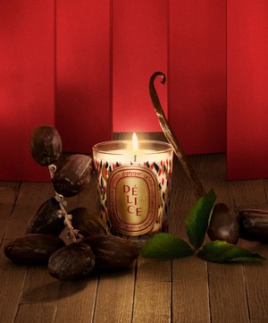 Diptyque - Délice Limited Edition Scented Candle with Lid 190g image number 2