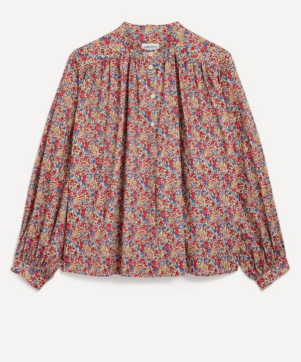 Liberty - Emma and Georgina Boho Cotton Poplin Shirt image number null