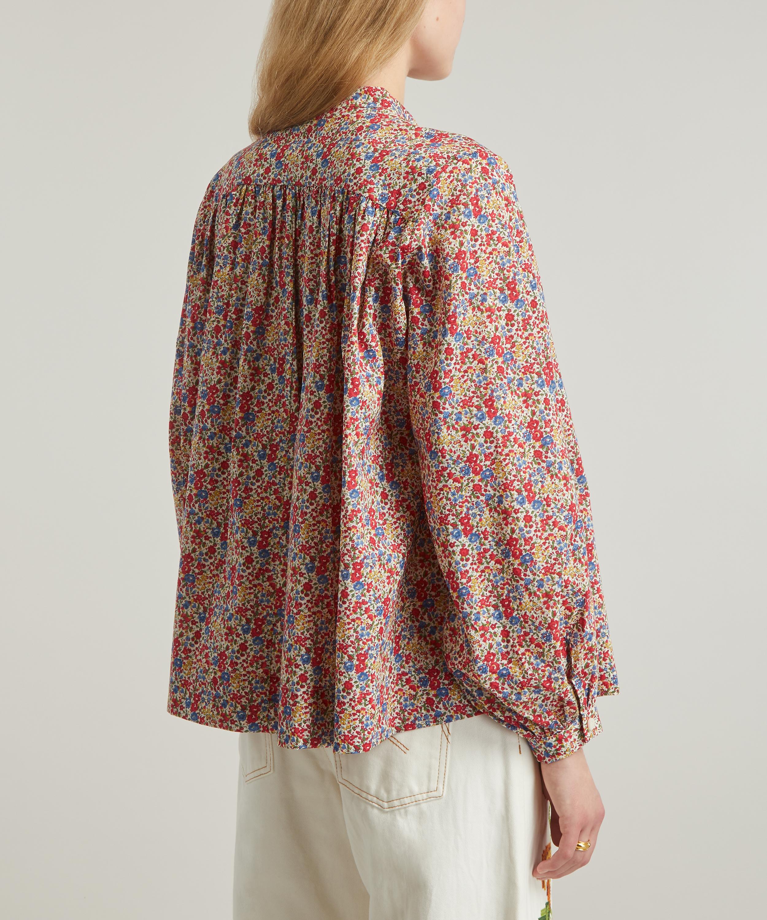 Liberty - Emma and Georgina Boho Cotton Poplin Shirt image number 3