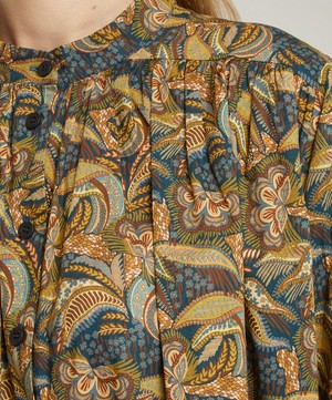Liberty - Medusa Boho Cotton Poplin Shirt image number 4