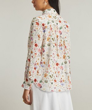 Liberty - Floral Eve Relaxed Silk Shirt image number 3