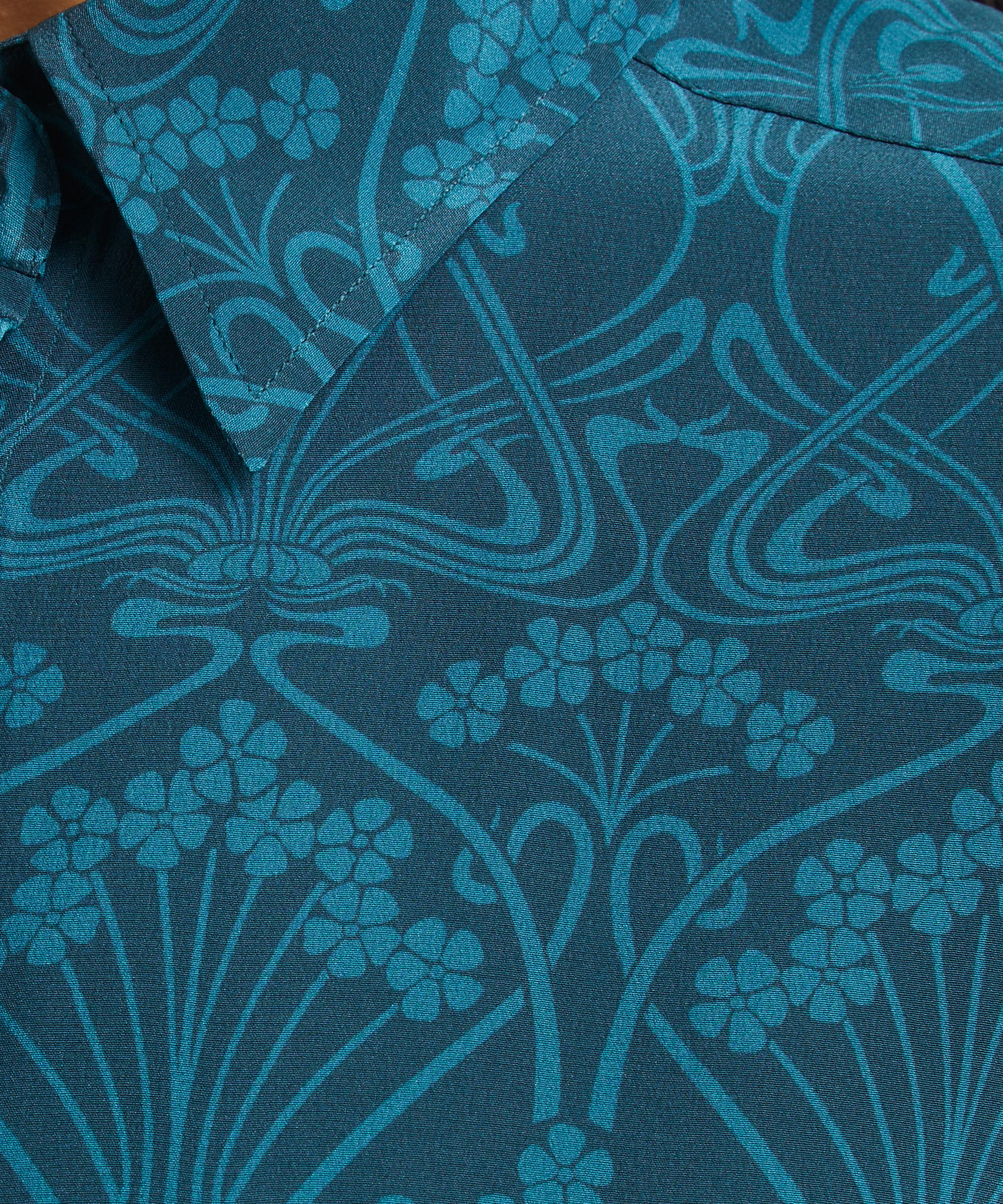 Liberty - Nouveau Ianthe Relaxed Silk Shirt image number 4