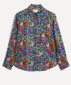 Liberty - Garden of Adonis Relaxed Silk Twill Shirt image number 0