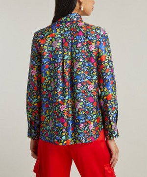 Liberty - Garden of Adonis Relaxed Silk Twill Shirt image number 3