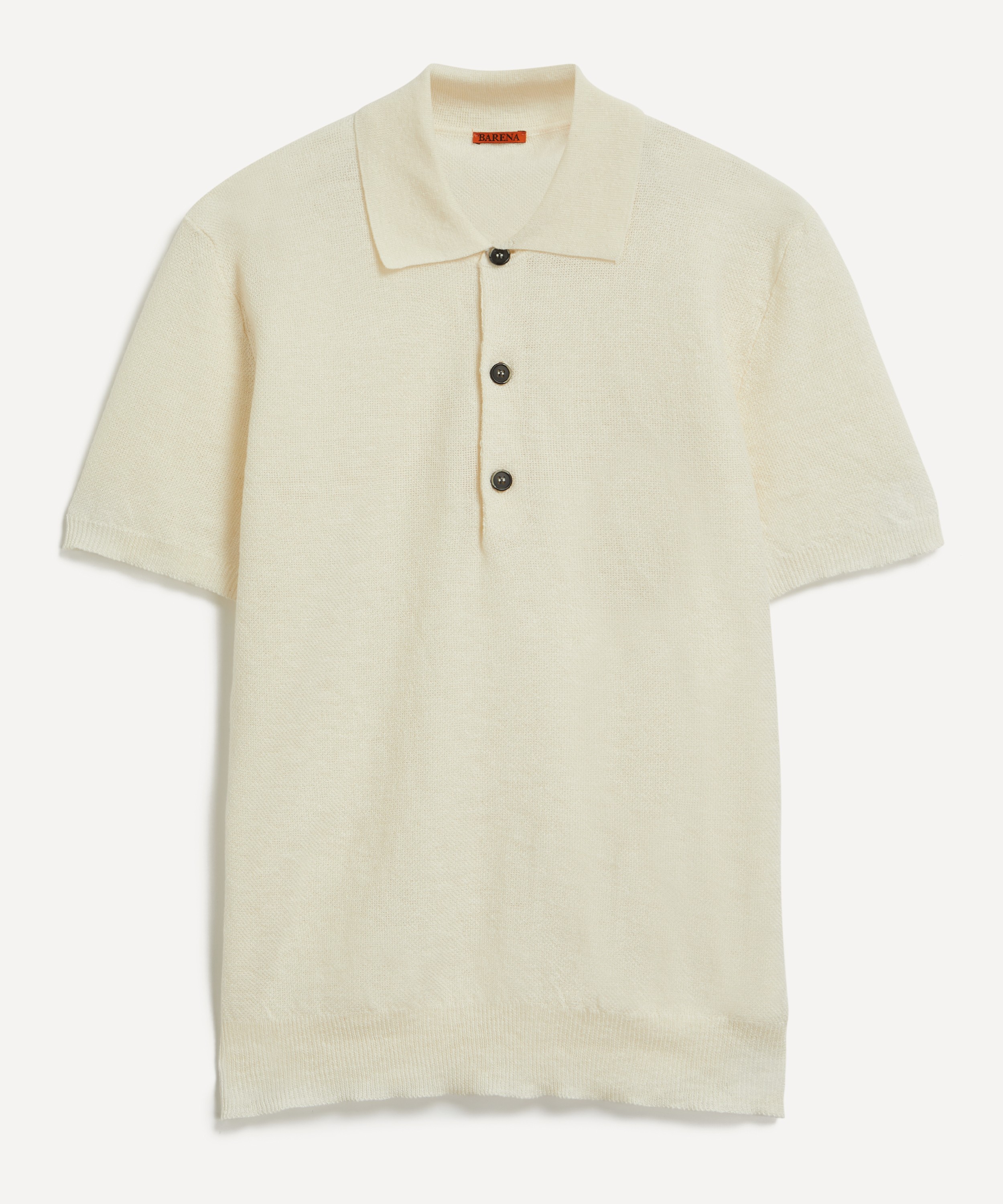 Barena - Marco Linen-Blend Polo Shirt image number 0