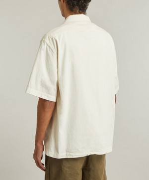 Barena - Solana Camp-Collar Cotton Shirt image number 3