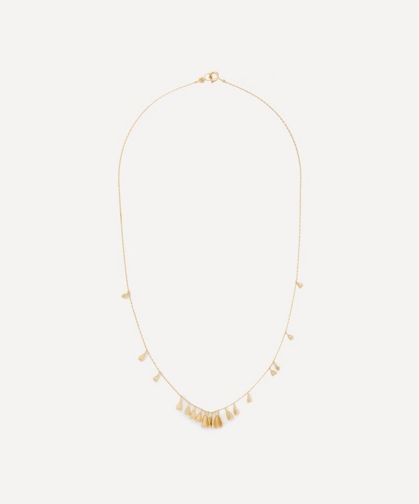 Sia Taylor - 18ct Gold Tiny Wings Necklace image number null