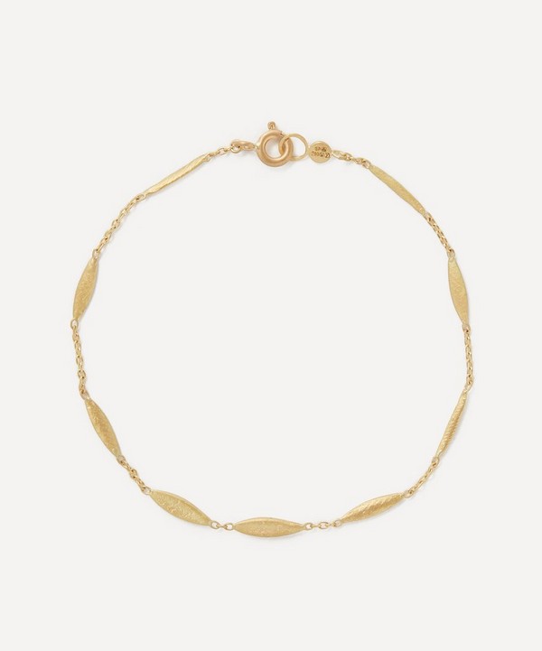 Sia Taylor - 18ct Gold Grass Seeds Bracelet image number null