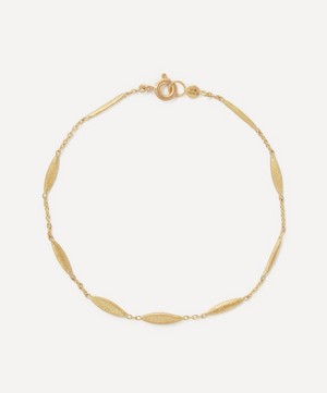 Sia Taylor - 18ct Gold Grass Seeds Bracelet image number 0