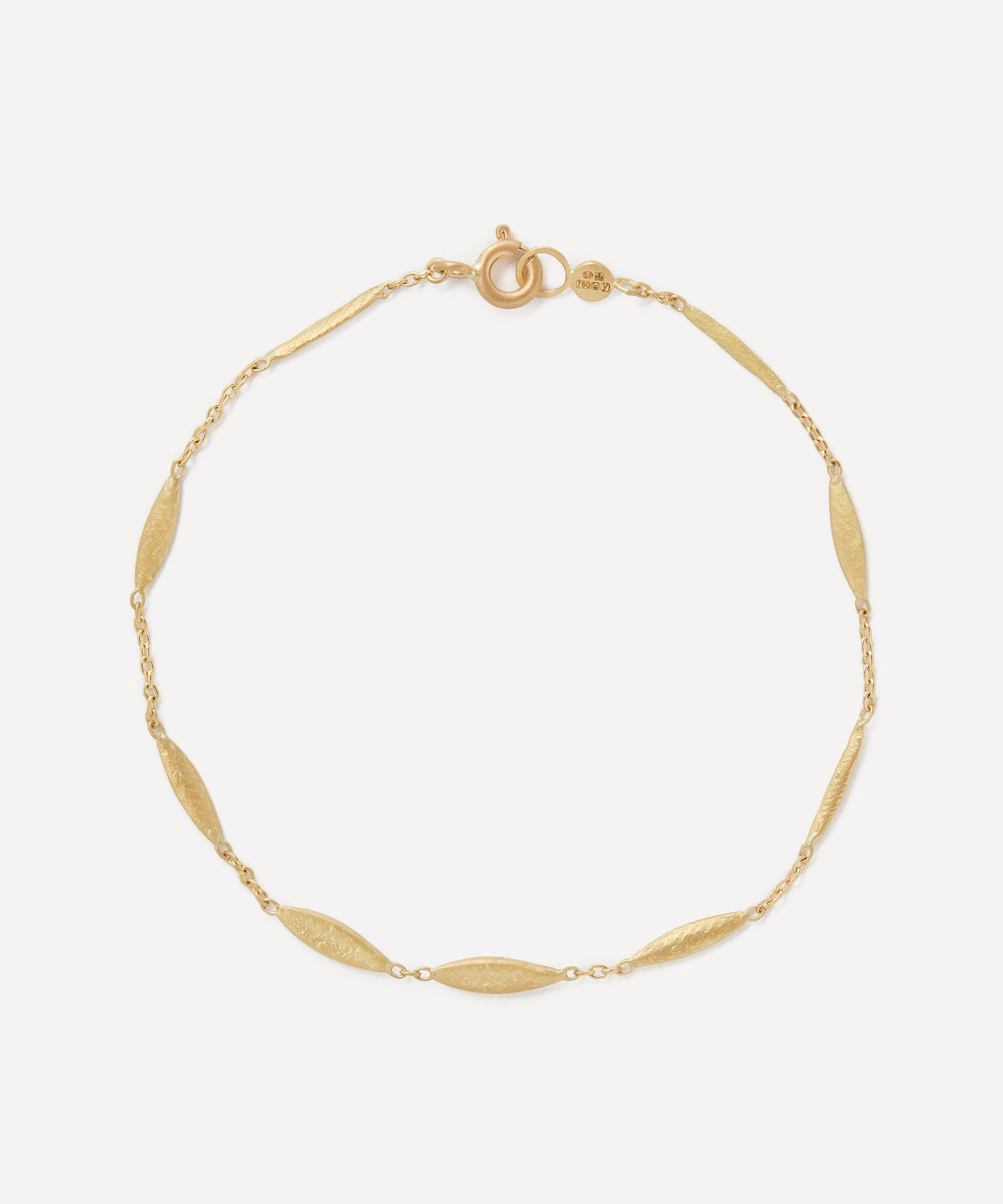 Sia Taylor - 18ct Gold Grass Seeds Bracelet