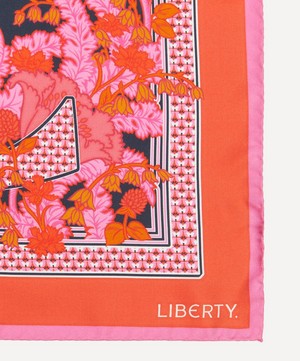 Liberty - Alphabet June C 45X45 Silk Scarf image number 3