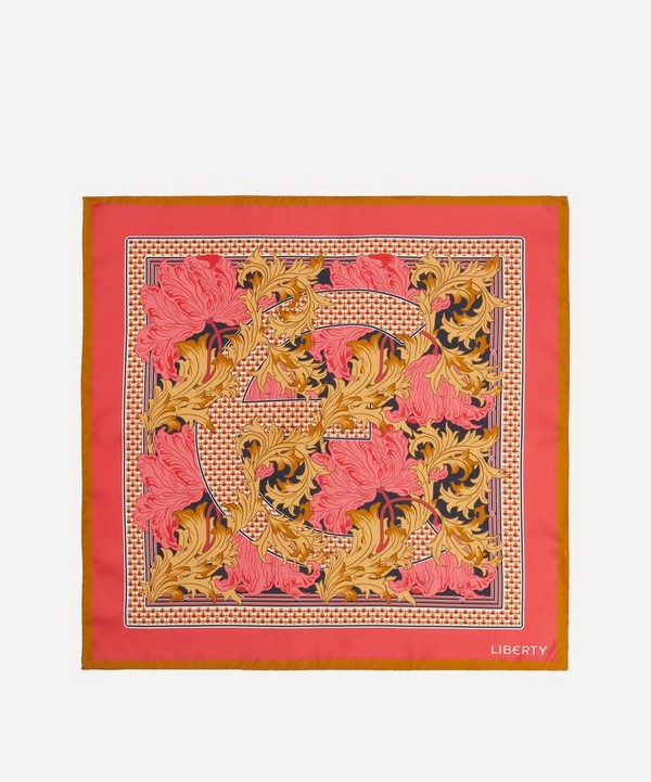 Liberty - Alphabet Lauras Reverie E 45X45 Silk Scarf image number null