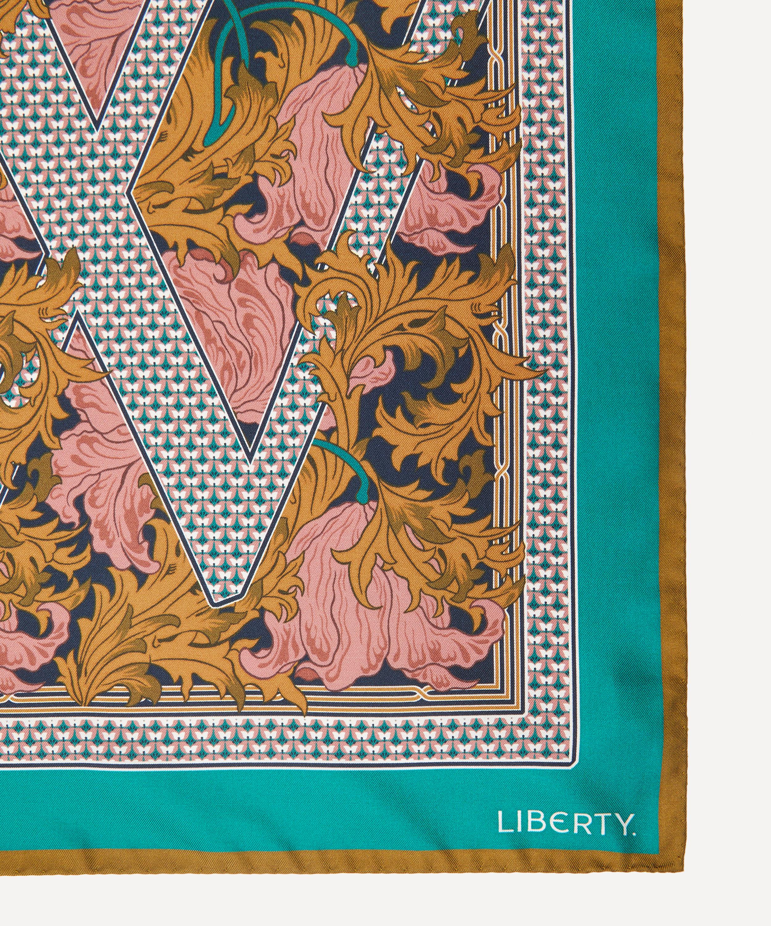 Liberty - Alphabet Lauras Reverie W 45X45 Silk Scarf image number 3