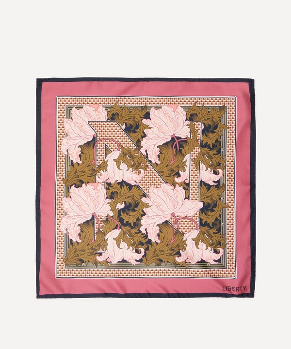 Liberty - Alphabet Lauras Reverie N 45X45 Silk Scarf image number null