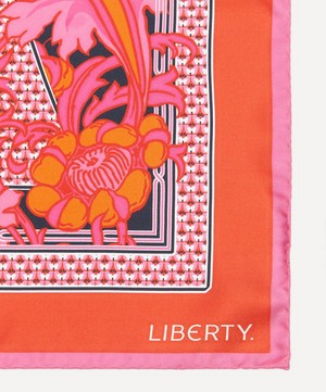 Liberty - Alphabet Madriana A 45X45 Silk Scarf image number 3
