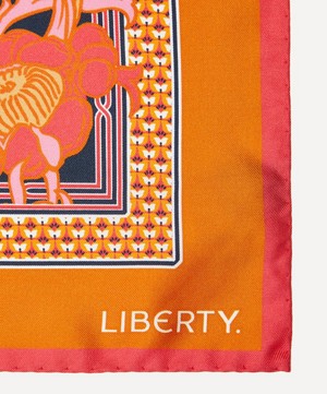 Liberty - Alphabet Madriana Y 45X45 Silk Scarf image number 3
