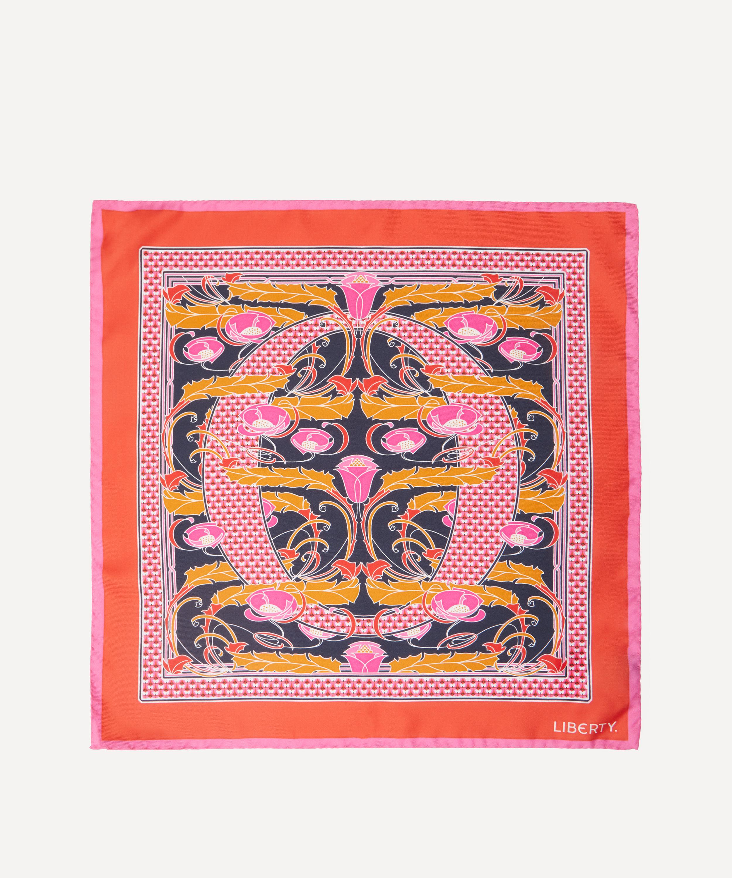 Liberty - Alphabet Minerva O 45X45 Silk Scarf image number 0