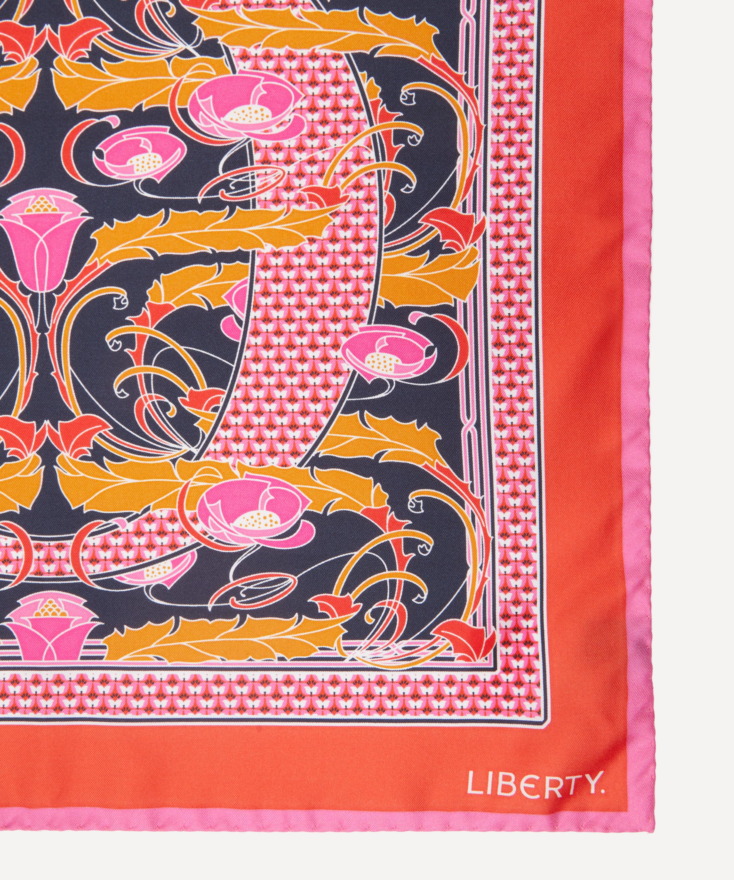 Liberty - Alphabet Minerva O 45X45 Silk Scarf image number 3