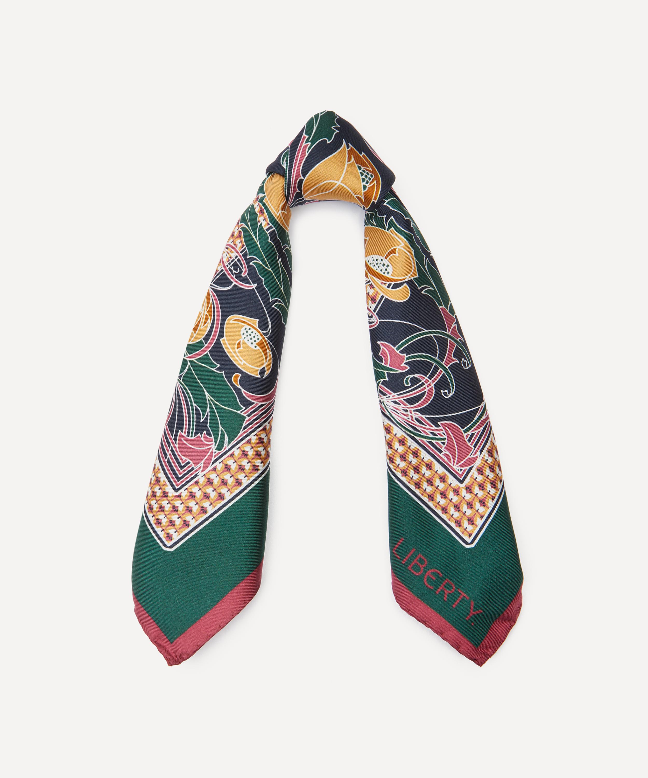 Liberty - Alphabet Minerva L 45X45 Silk Scarf image number 2