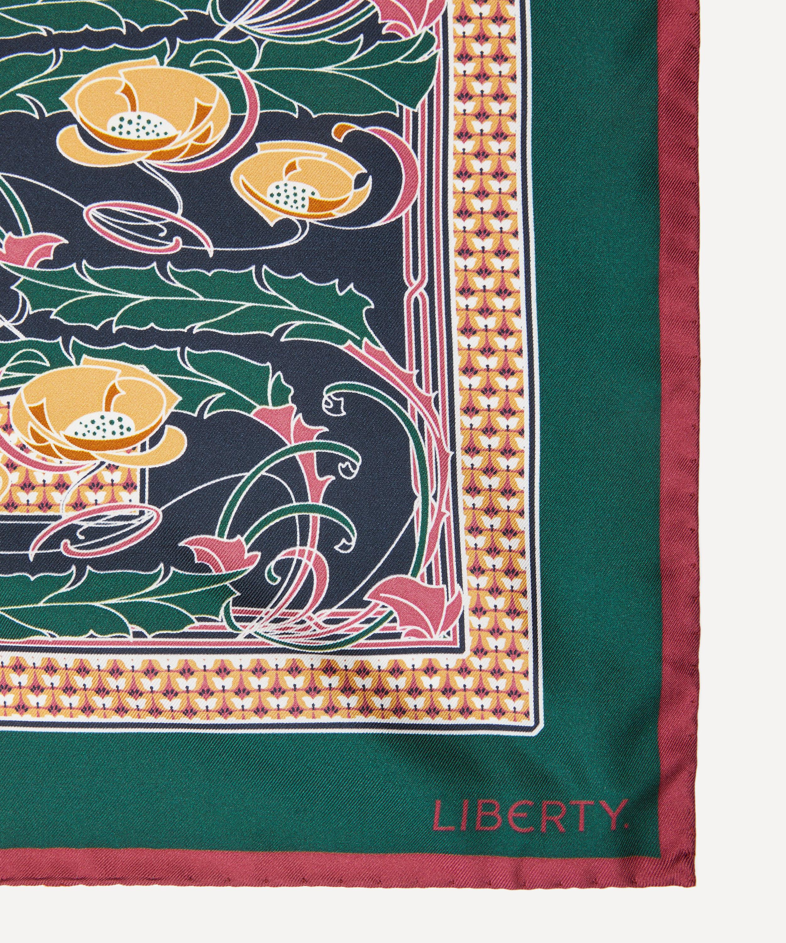 Liberty - Alphabet Minerva L 45X45 Silk Scarf image number 3