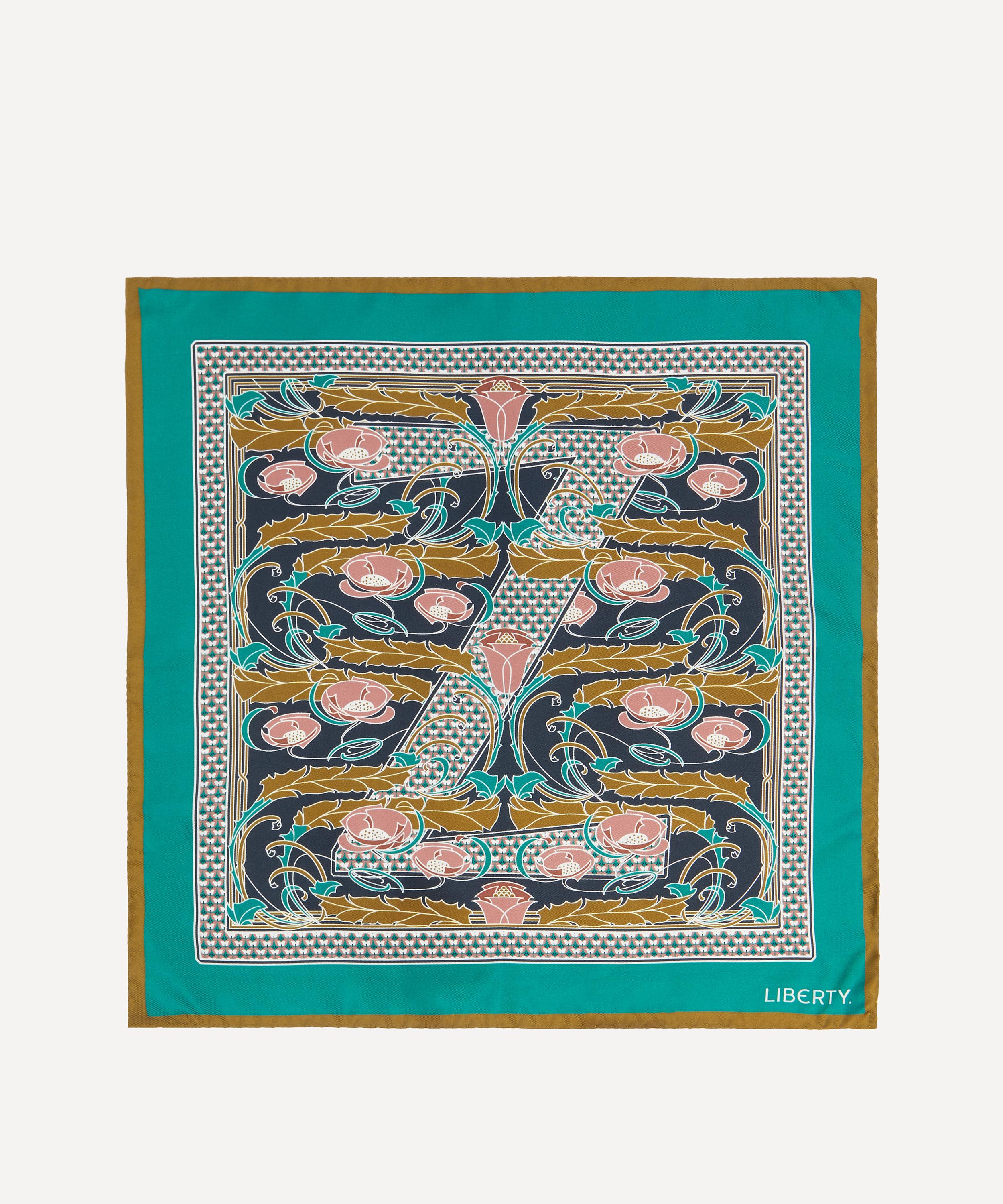 Liberty - Alphabet Minerva Z 45X45 Silk Scarf image number 0