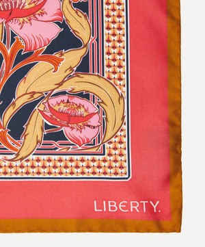 Liberty - Alphabet Rosetti T 45X45 Silk Scarf image number 2