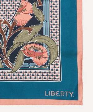 Liberty - Alphabet Rosetti D 45X45 Silk Scarf image number 3
