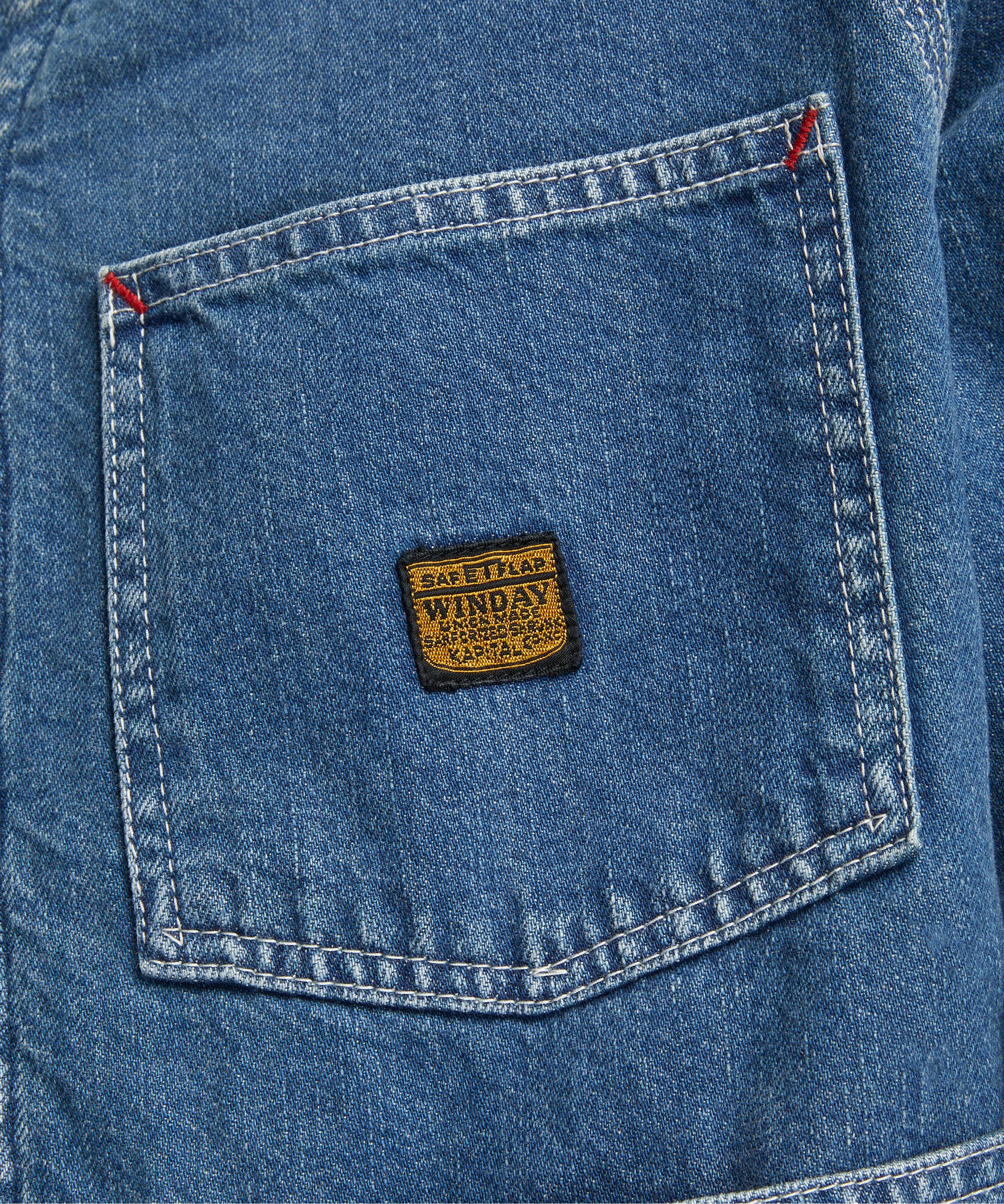 Kapital Reversible 11.5oz Denim RAINBOWY Lining Railroad