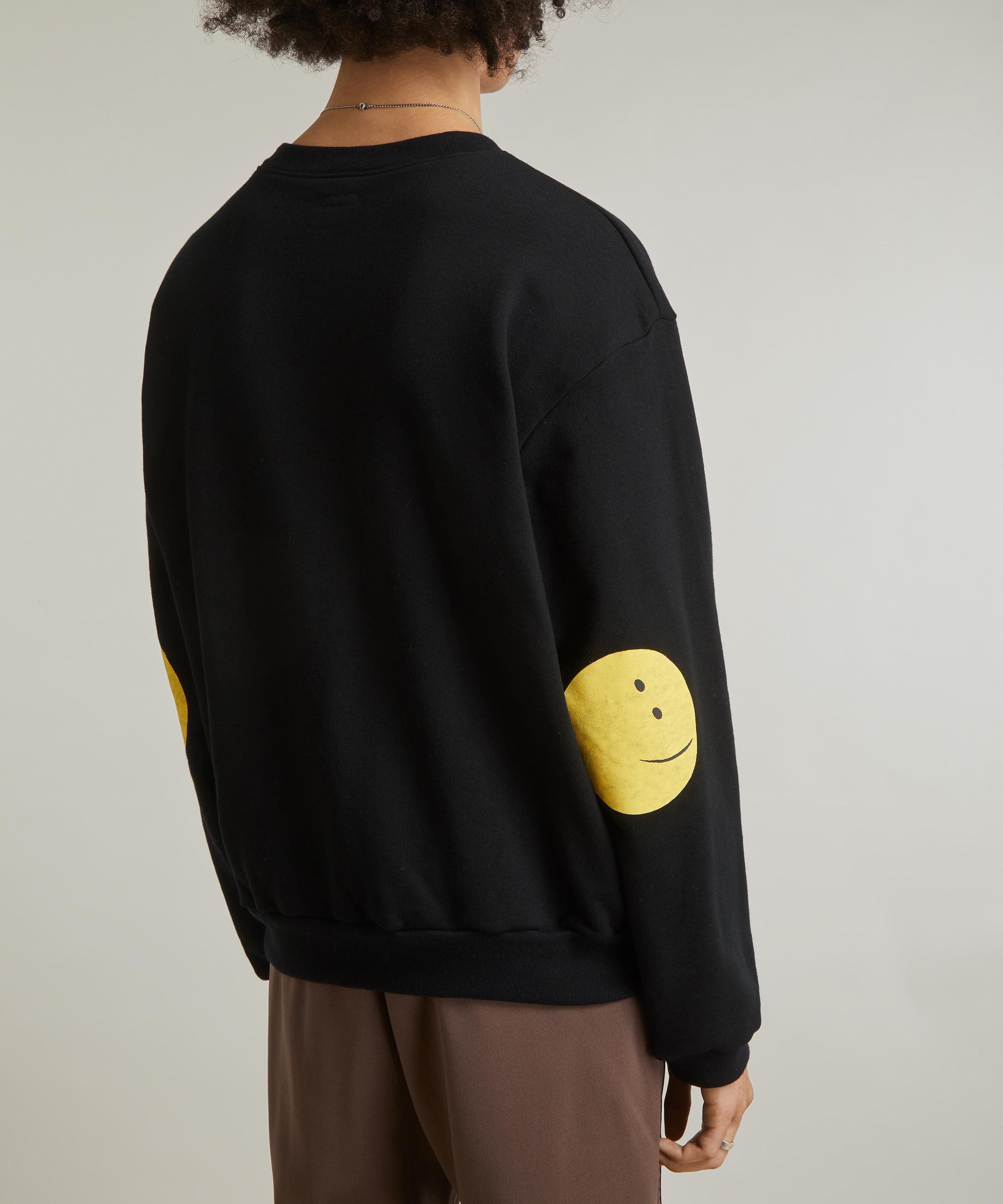 Kapital - Rainbow Patch Crew Knit Jumper image number 3