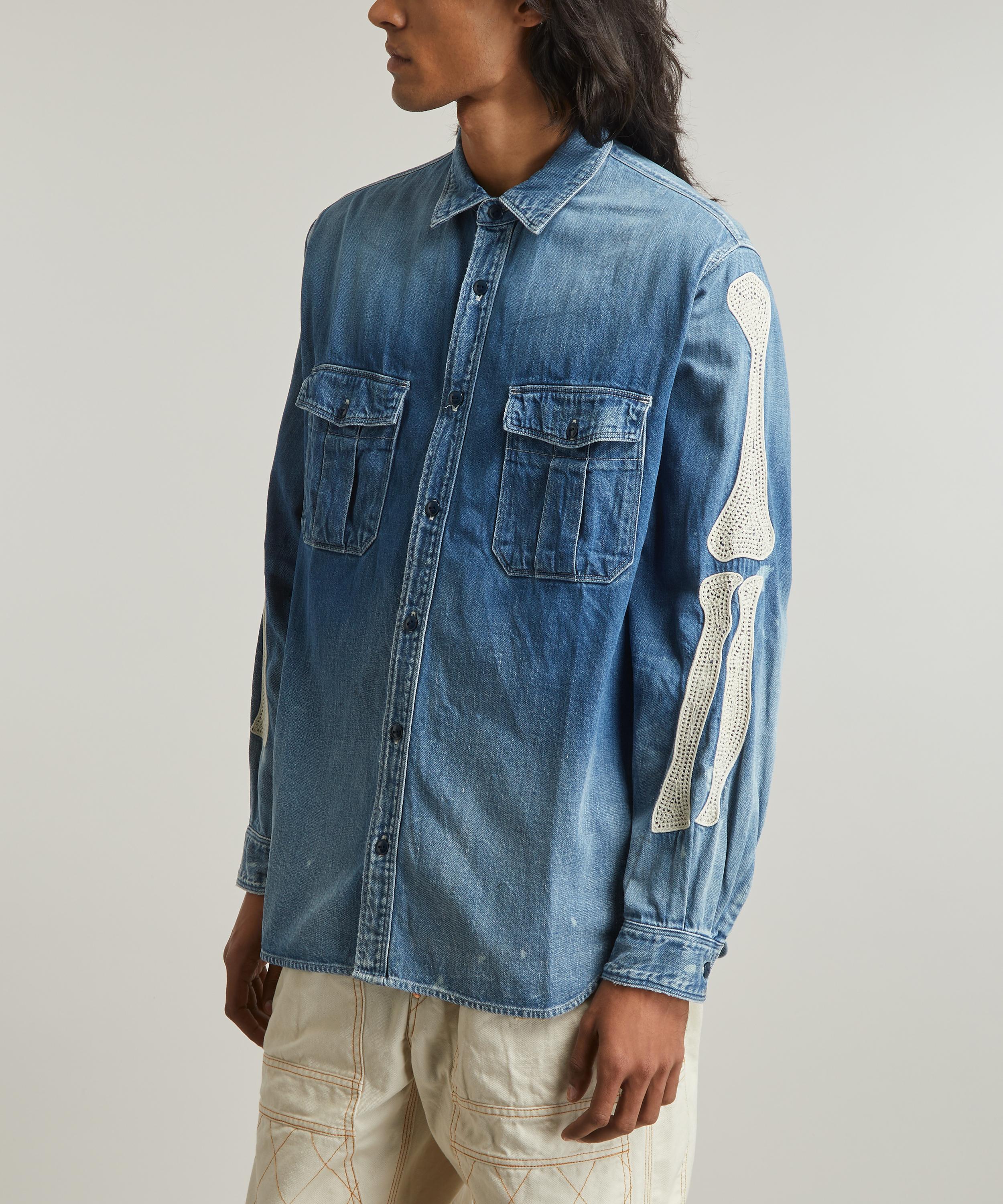 Kapital best sale denim shirt